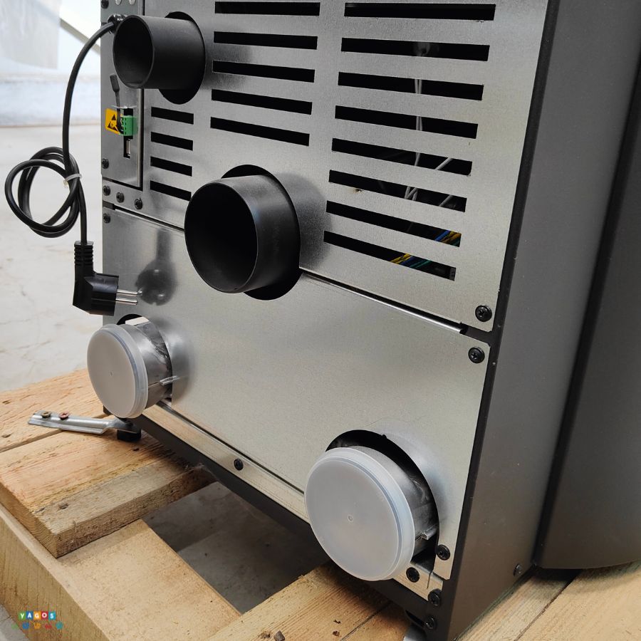 Connessioni tubi fumo e canalizzazione Yung130++